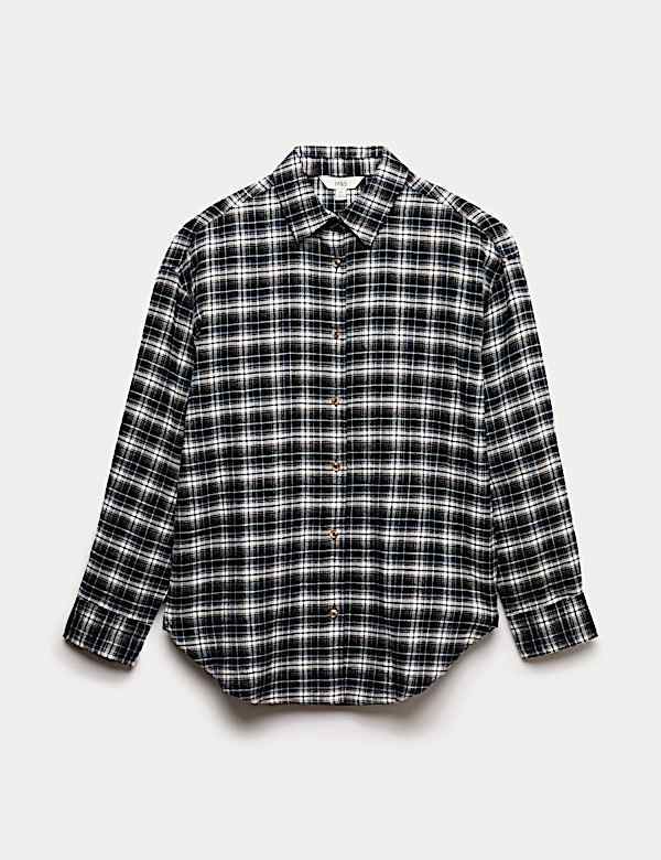 Pure Cotton Checked Shirt - CH