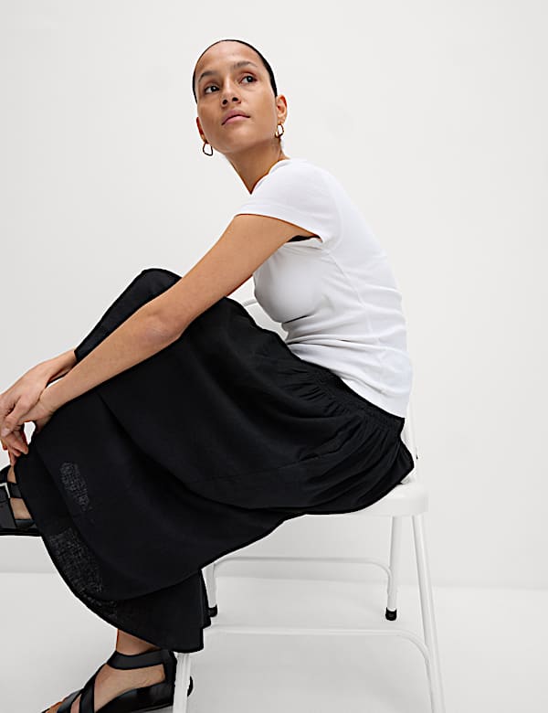 Cotton Rich Slim Fit Secret Support Top