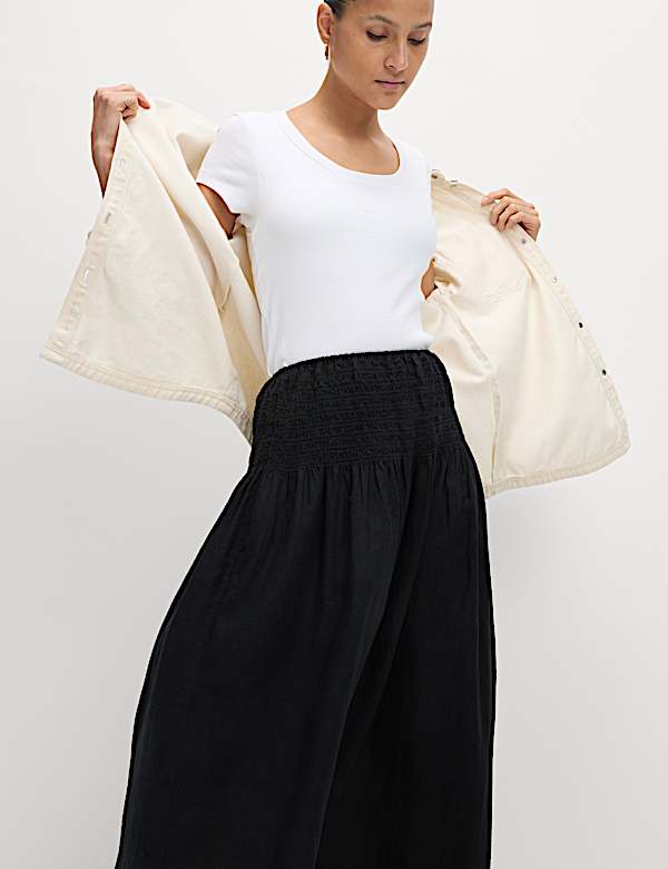 Cotton Rich Slim Fit Secret Support Top