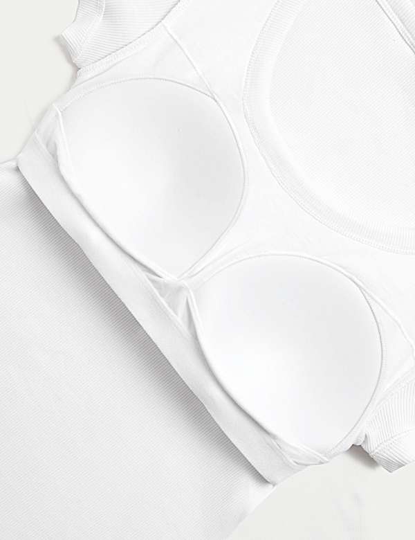 Cotton Rich Slim Fit Secret Support Top