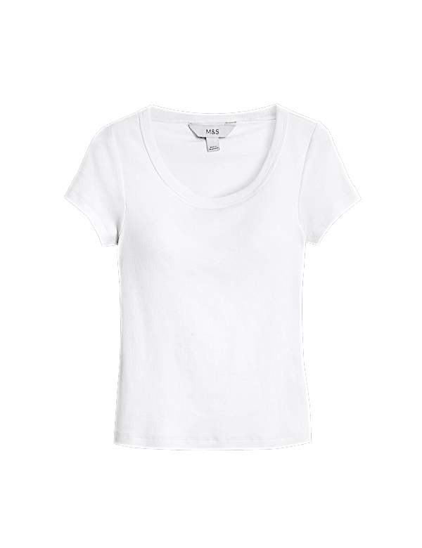 Cotton Rich Slim Fit Secret Support Top