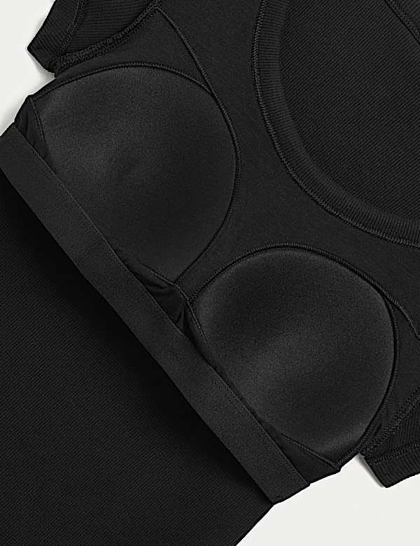 Cotton Rich Slim Fit Secret Support Top