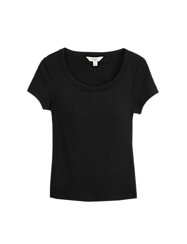 Cotton Rich Slim Fit Secret Support Top