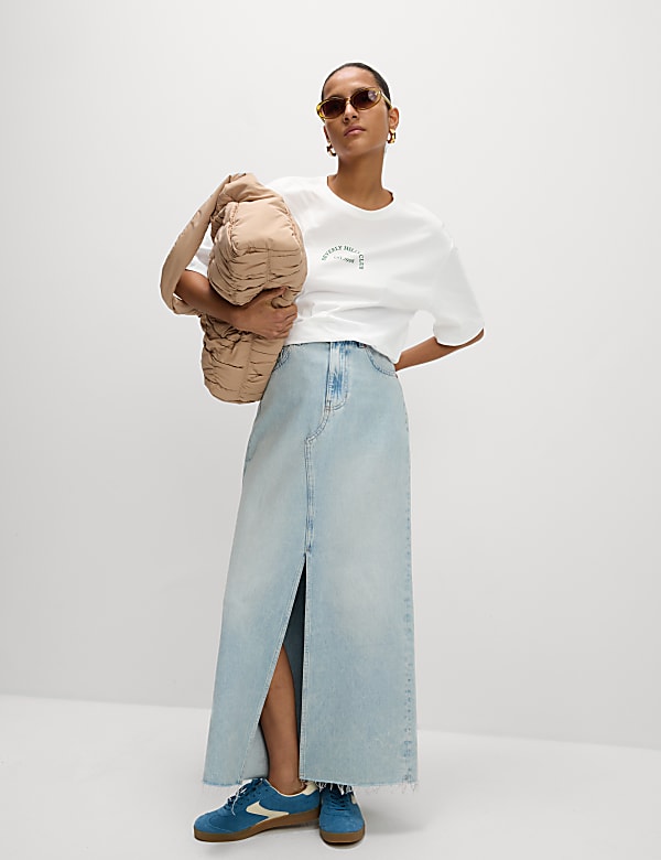 Pure Cotton Textured Regular Fit T-Shirt