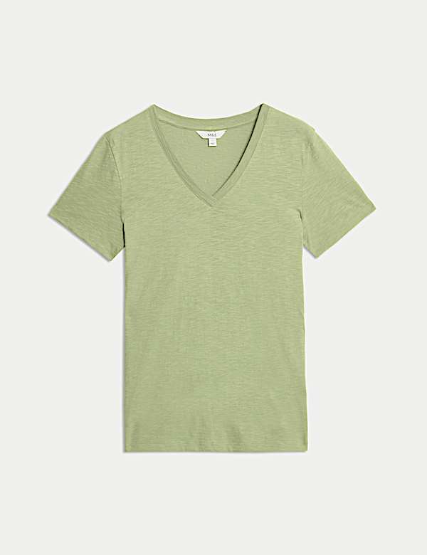 T-Shirt &mu;&epsilon; &lambda;&alpha;&iota;&mu;ό&kappa;&omicron;&psi;&eta; V &alpha;&pi;ό 100% &beta;&alpha;&mu;&beta;ά&kappa;&iota; - GR