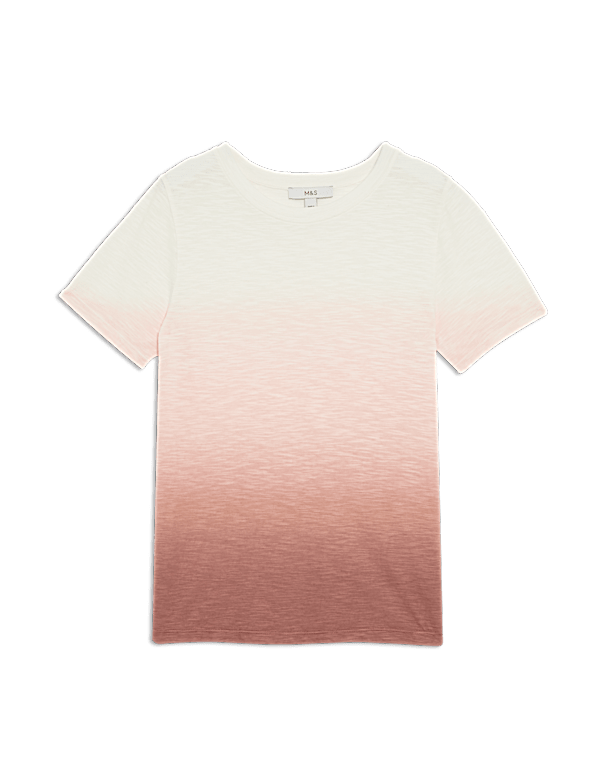 Pure Cotton Tie Dye Ombre Tee