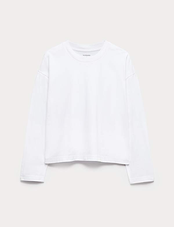 Pure Cotton Striped Boxy Top - AL