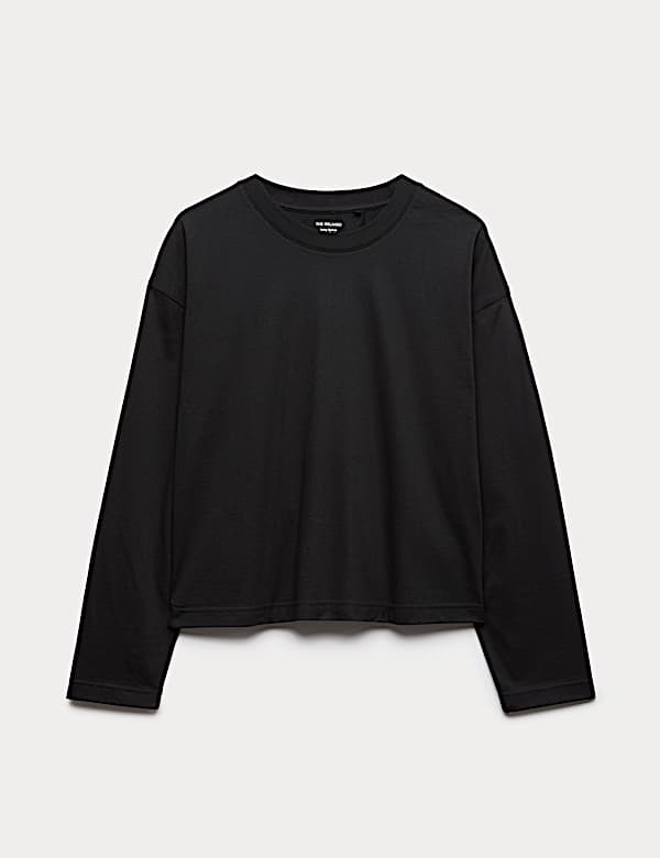 Top coupe boxy 100 % coton à rayures - BE