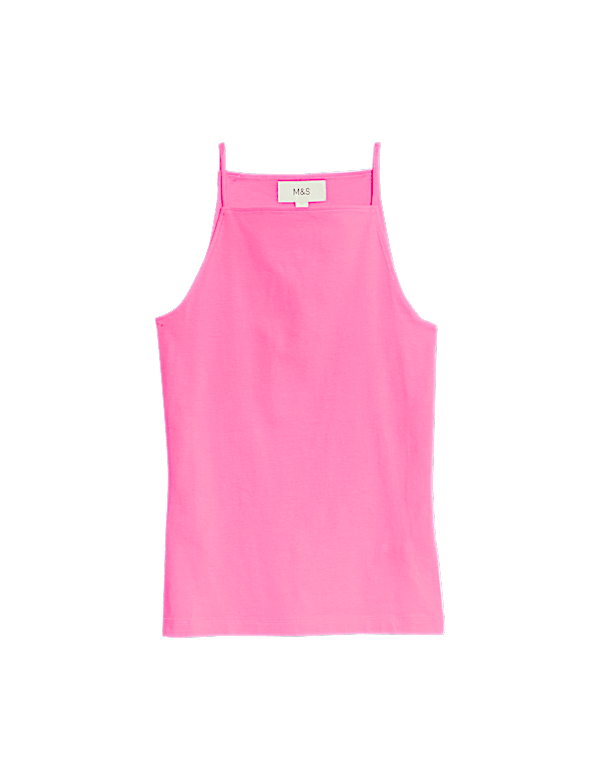 Cotton Rich Racer Neck Vest