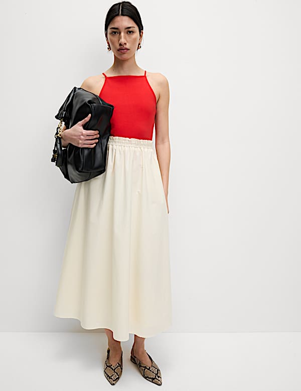 Cotton Rich Racer Neck Vest - MX