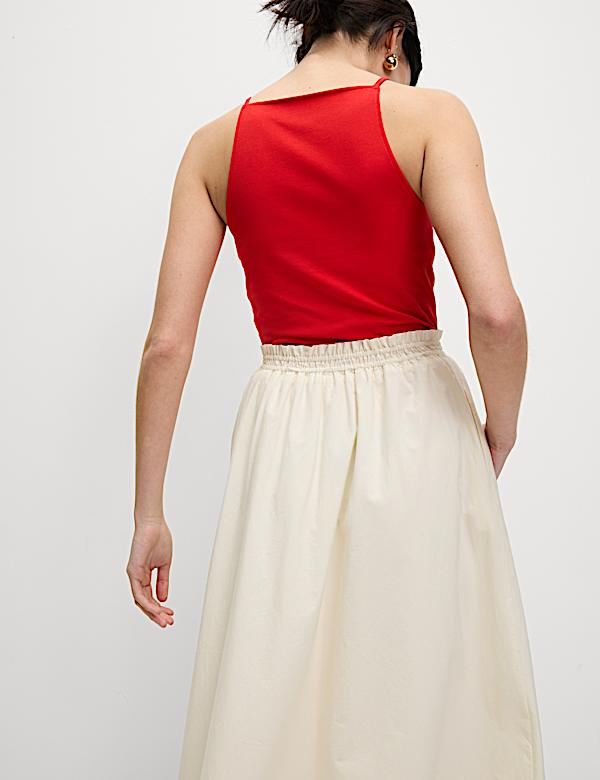 Cotton Rich Racer Neck Vest - MX