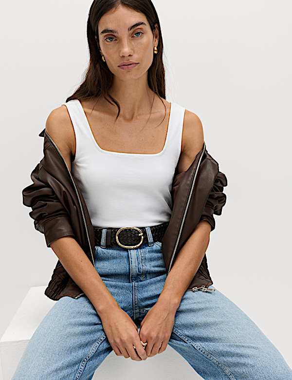 Premium Square Neck Vest