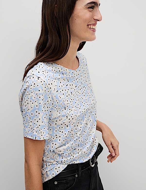 Camiseta estampada 100 % algod&oacute;n - US