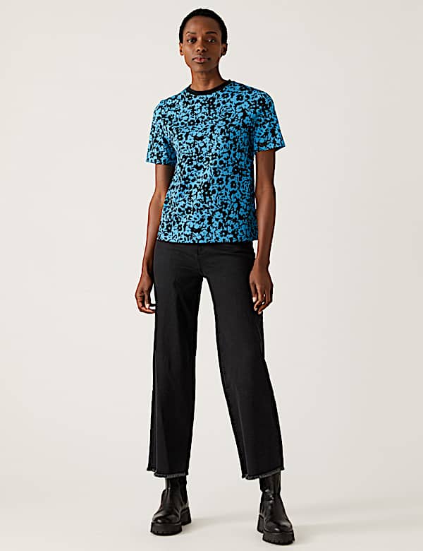 Pure Cotton Printed Everyday Fit T-Shirt