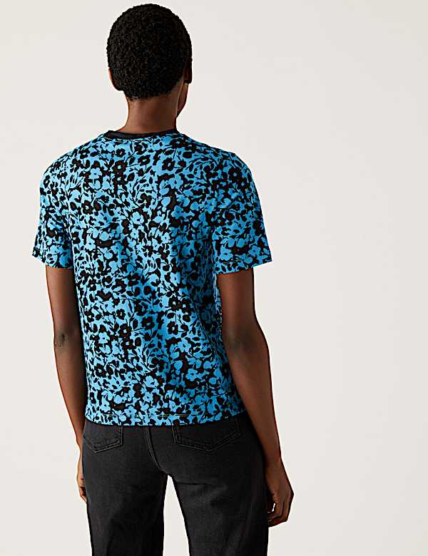 Pure Cotton Printed Everyday Fit T-Shirt