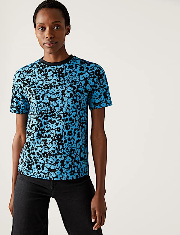 Pure Cotton Printed Everyday Fit T-Shirt