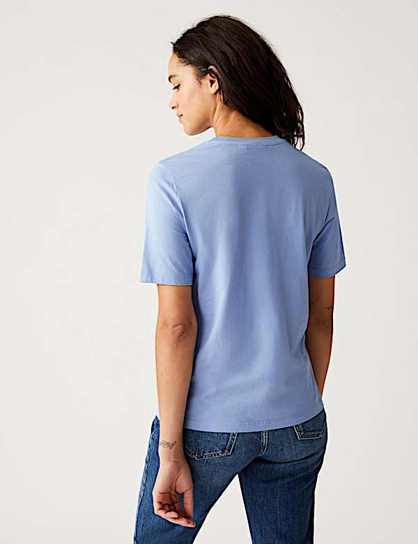 Pure Cotton Printed Everyday Fit T-Shirt