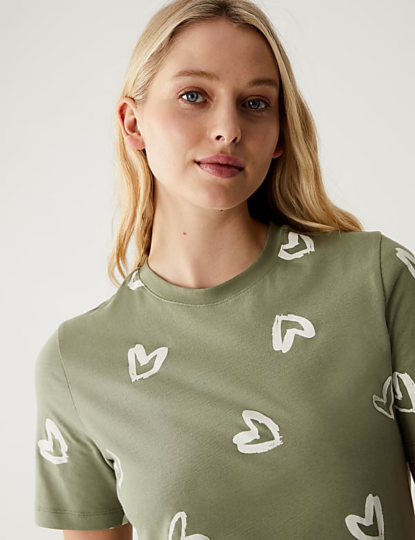 Pure Cotton Printed Everyday Fit T-Shirt