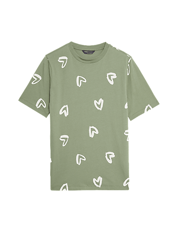 Pure Cotton Printed Everyday Fit T-Shirt