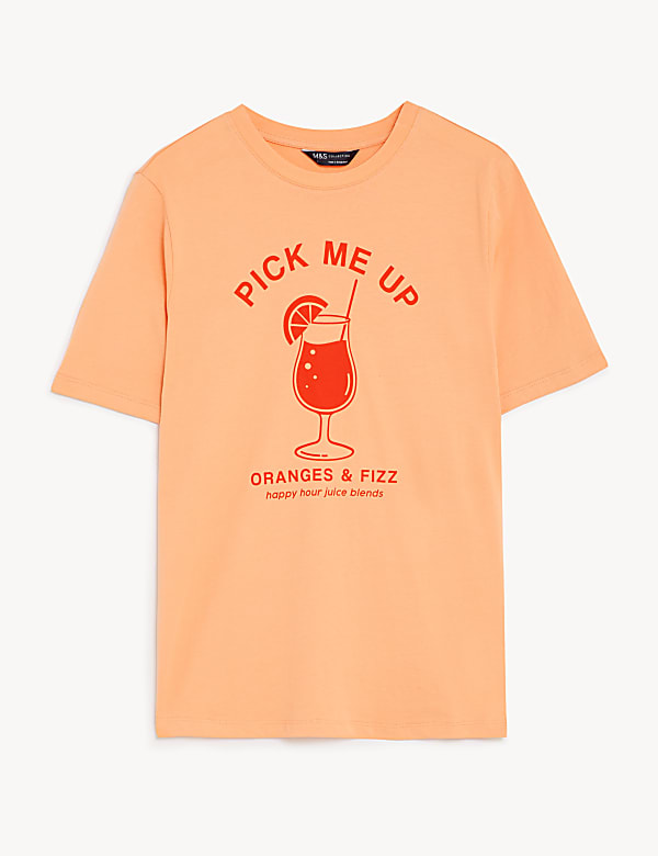 Pure Cotton Printed Everyday Fit T-Shirt