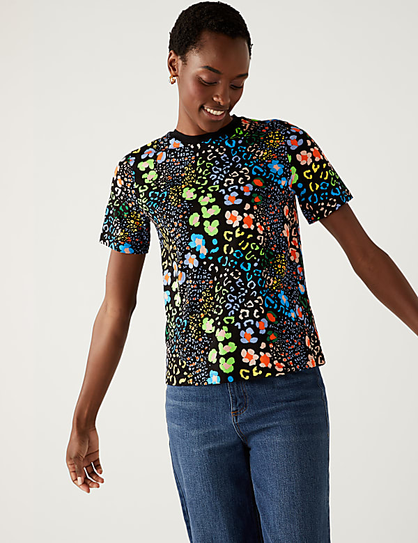 Pure Cotton Printed Everyday Fit T-Shirt