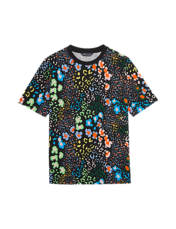 Pure Cotton Printed Everyday Fit T-Shirt