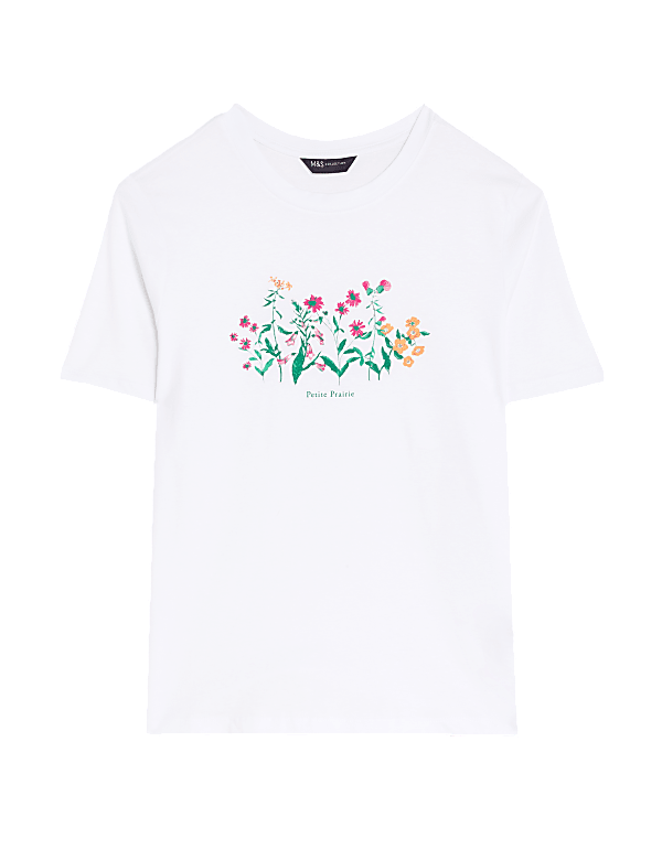 Pure Cotton Printed Everyday Fit T-Shirt