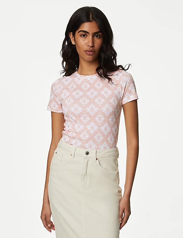 Pure Cotton Printed T-Shirt