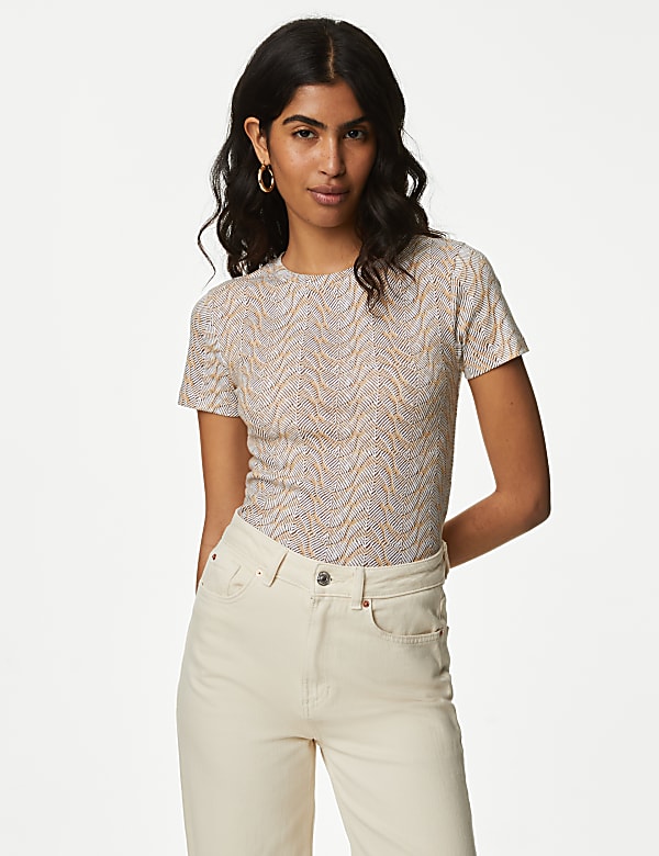 Pure Cotton Printed T-Shirt