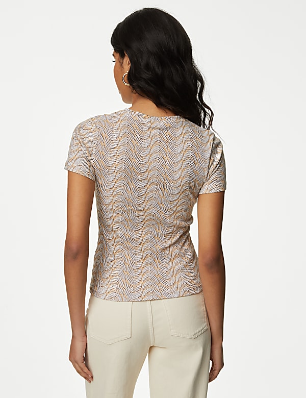Pure Cotton Printed T-Shirt