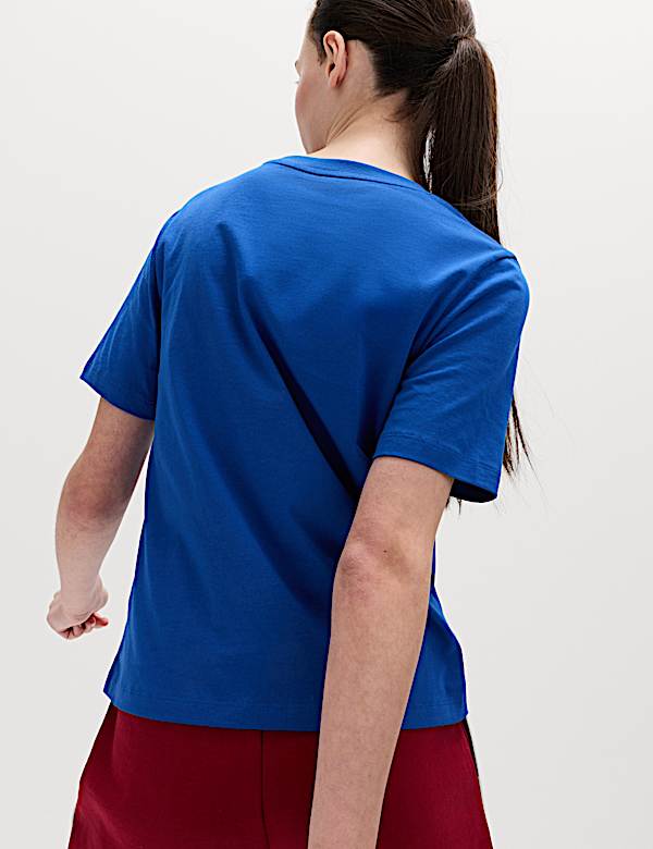 Pure Cotton Striped Everyday Fit T-Shirt