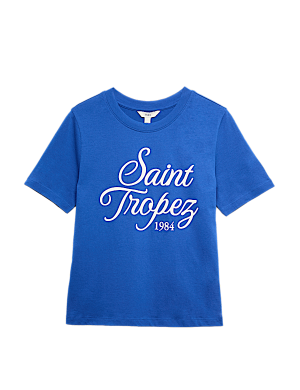 Pure Cotton Striped Everyday Fit T-Shirt