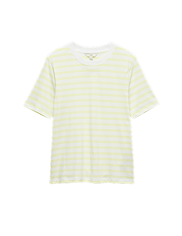 Pure Cotton Striped Everyday Fit T-Shirt