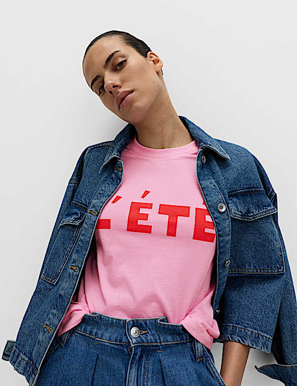 Pure Cotton Graphic T-Shirt