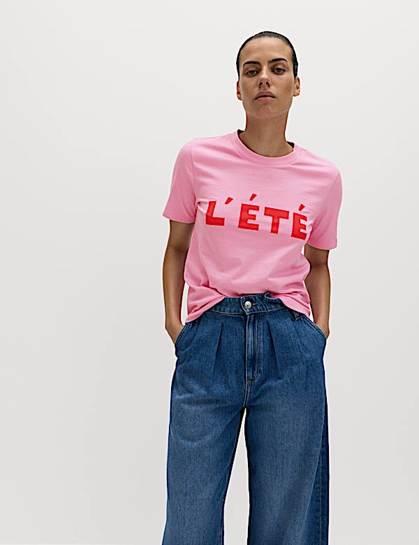 Pure Cotton Graphic T-Shirt