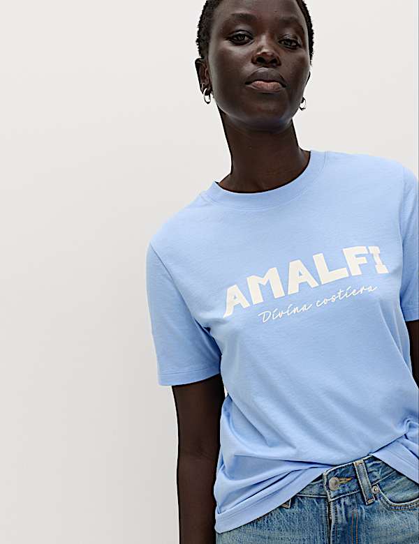 Pure Cotton Graphic T-Shirt