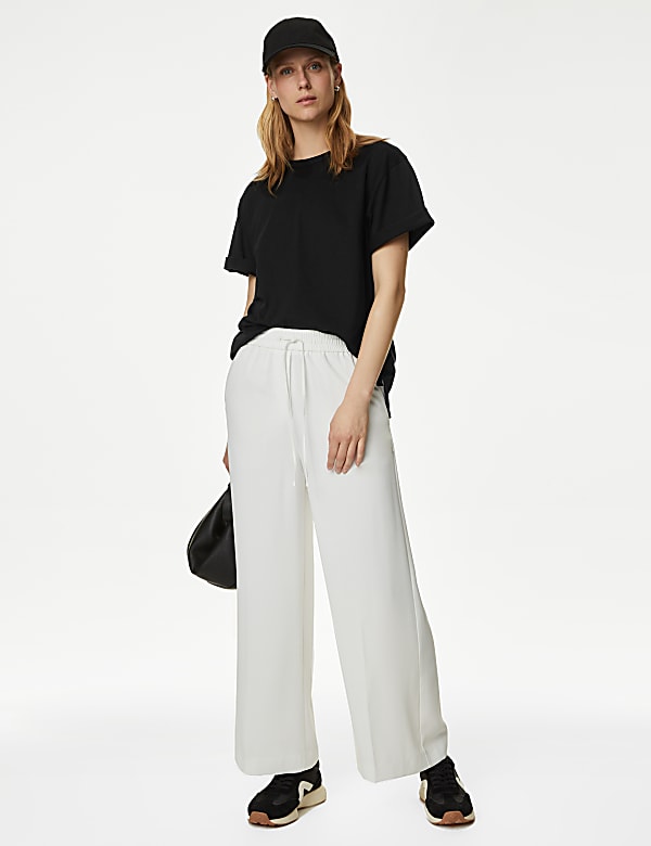 Pure Cotton Crew Neck Oversized T-Shirt