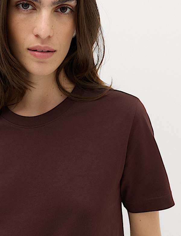 Pure Cotton Ultimate Crew Neck T-Shirt