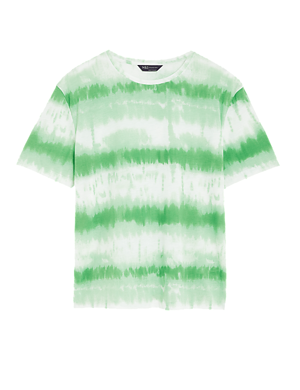 Printed Crew Neck Relaxed T-Shirt