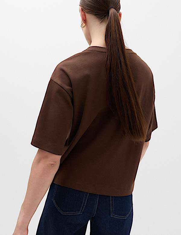 Pure Cotton Boxy T-Shirt
