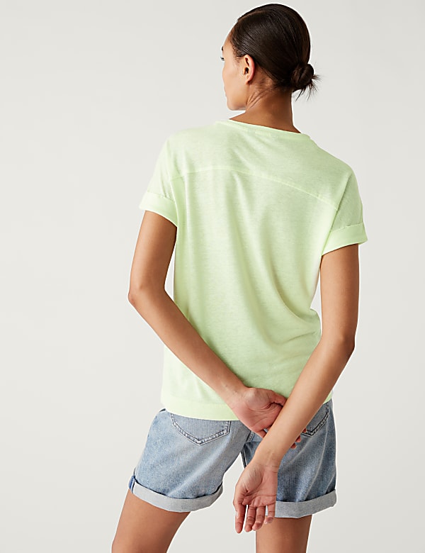 Linen Rich T-Shirt