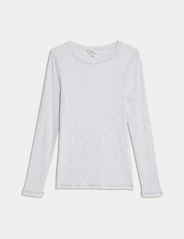 Cotton Rich Ribbed Top - VN