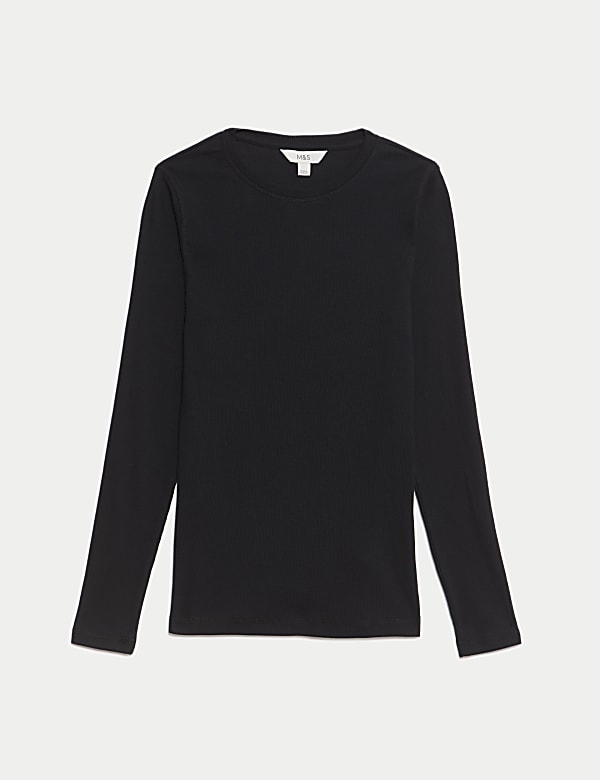 Cotton Rich Ribbed Top - AL