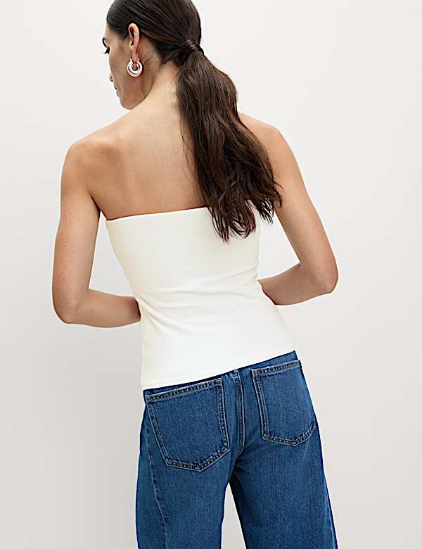 Μπαντό τοπ με υψηλή περιεκτικότητα σε βαμβάκι - GR