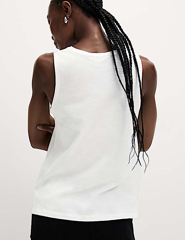 Cotton Rich Relaxed Vest - RO