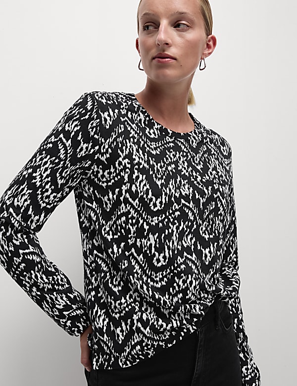 Pure Cotton Printed Top