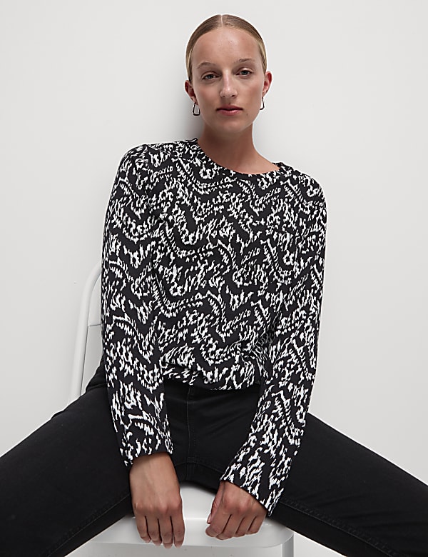 Pure Cotton Printed Top