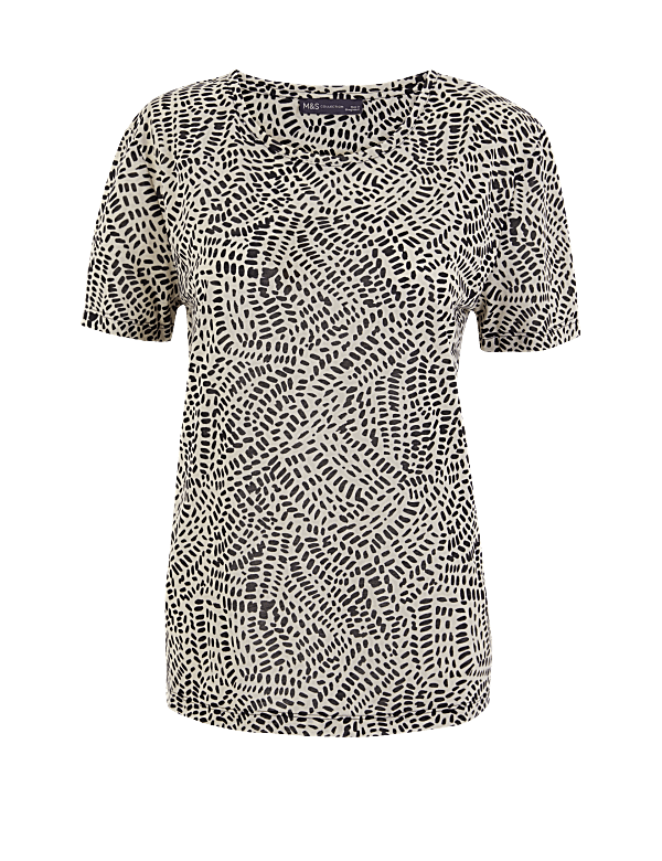 Printed Relaxed Fit T-Shirt