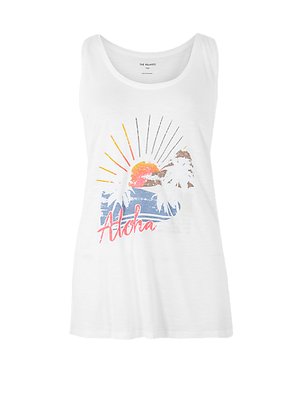 Aloha Relaxed Fit Vest Top