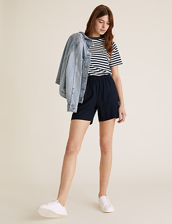Pure Cotton Striped Everyday Fit T-Shirt
